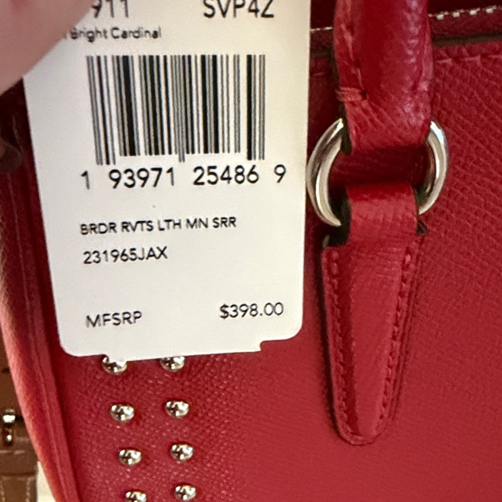 Coach Mini Surrey Carryall with Rivets - Picture 11 of 11